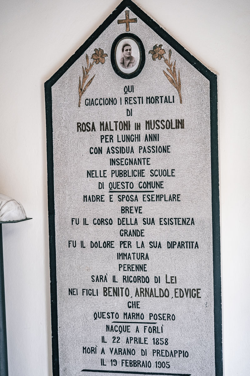 Cripta Mussolini Predappio Galleria n°10
